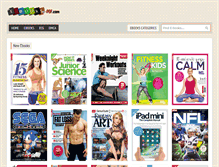 Tablet Screenshot of e-books-pdf.com